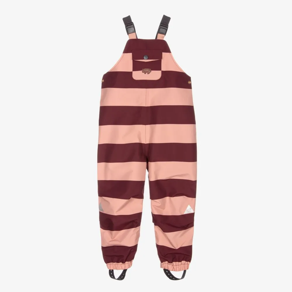 Pink Waterproof Dungarees