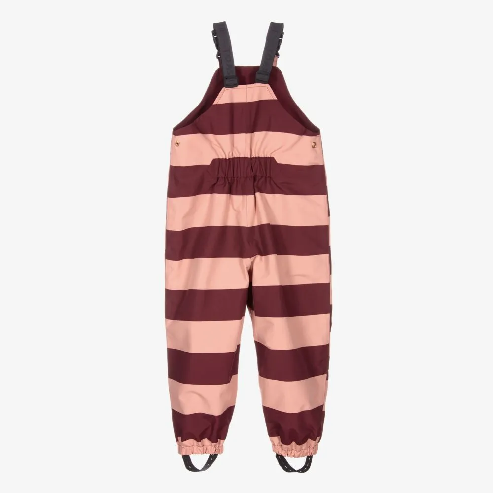 Pink Waterproof Dungarees