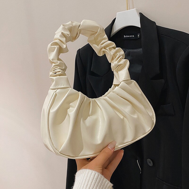 Pleated Cloud Handbags