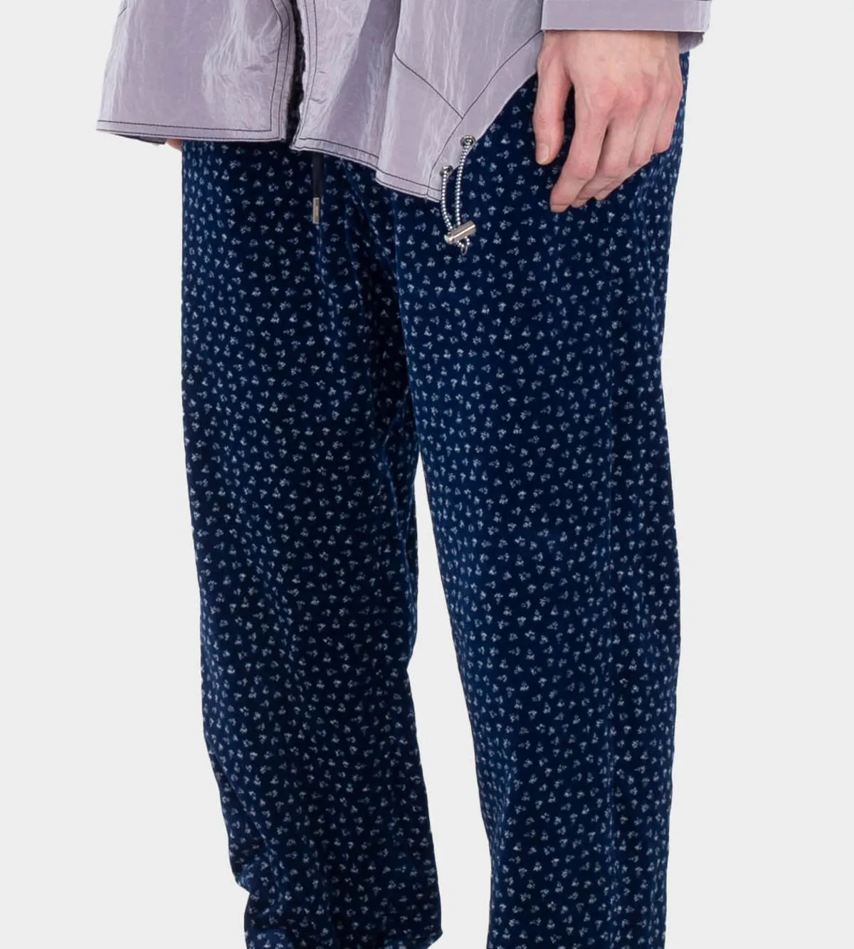 Printed Corduroy Jogger