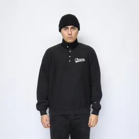 Process x Milk - Champion Reverse Weave Sweatshirt Polo (Black)