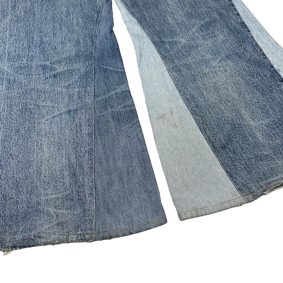 REBUILD BY NEEDLES LIGHT WASH FLARED DENIM