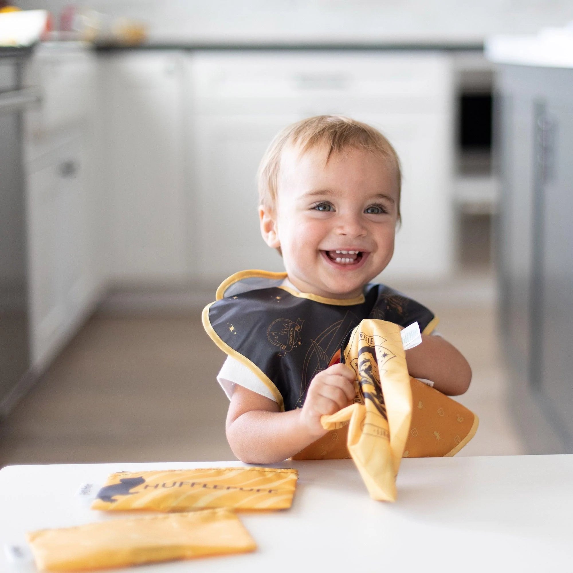 Reusable Snack Bag, 3-Pack: Hufflepuff