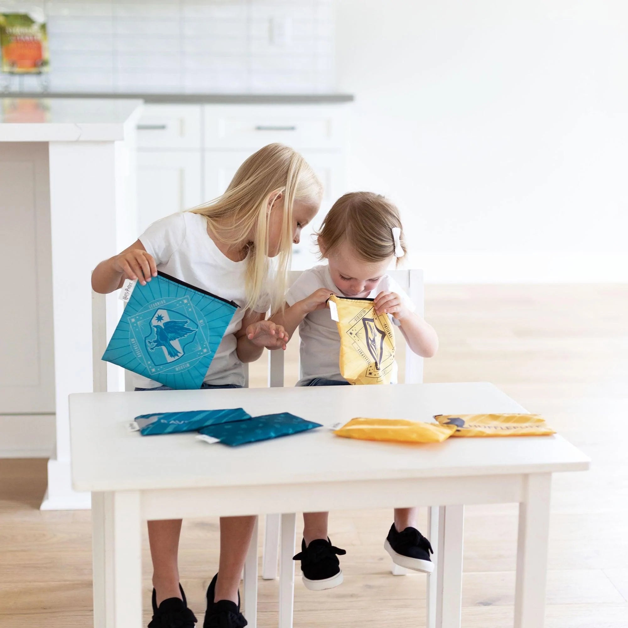 Reusable Snack Bag, 3-Pack: Hufflepuff