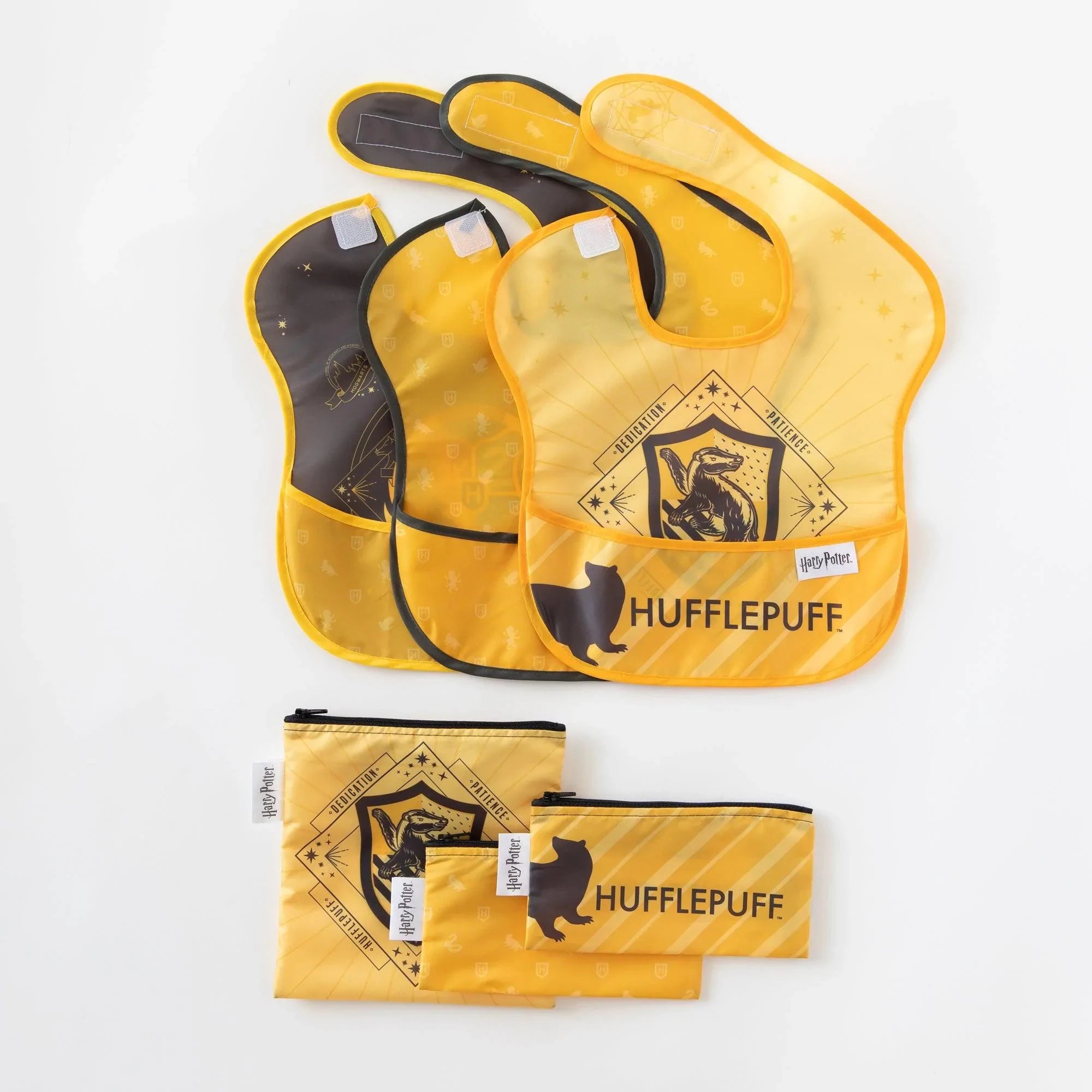 Reusable Snack Bag, 3-Pack: Hufflepuff