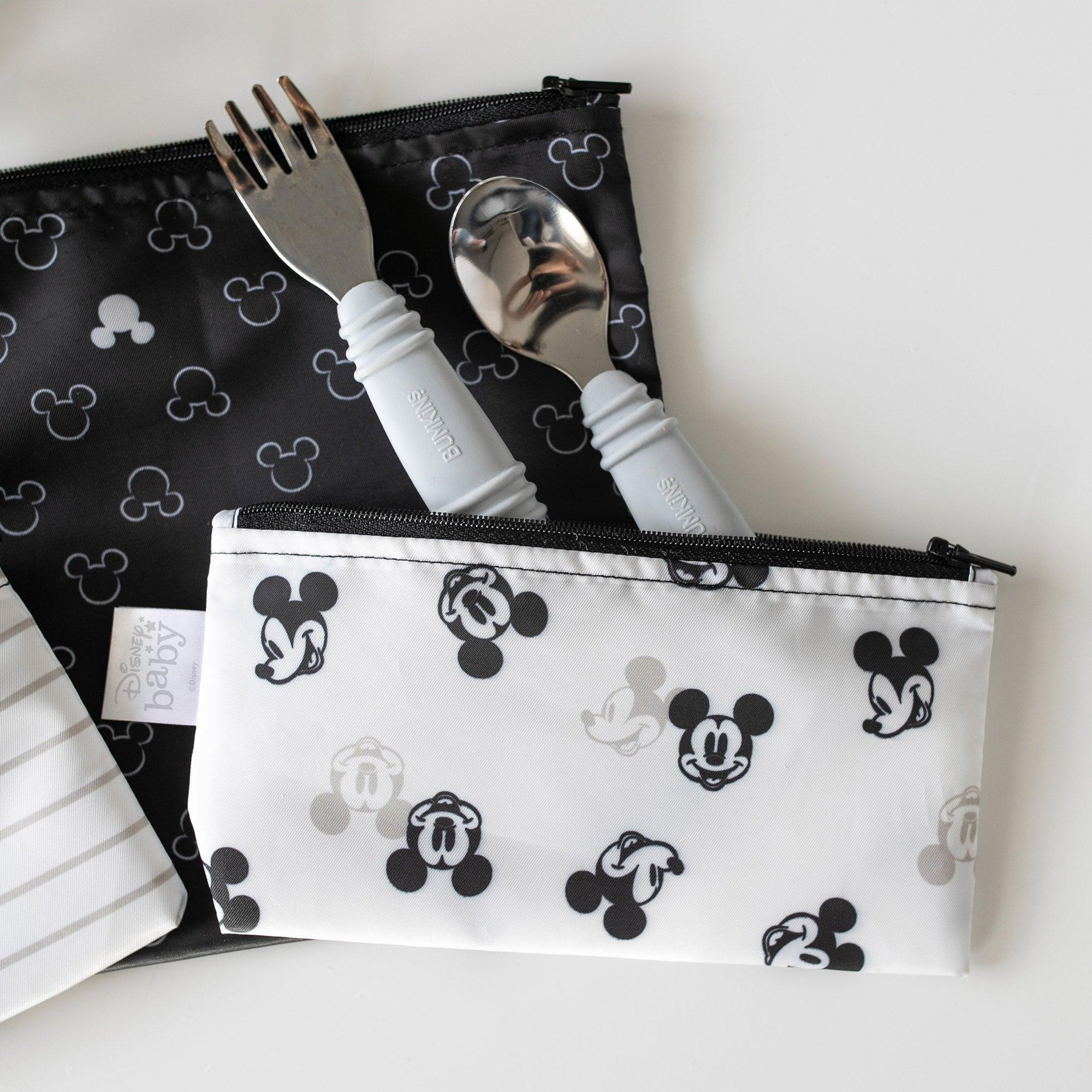 Reusable Snack Bag, 3-Pack: Love, Mickey