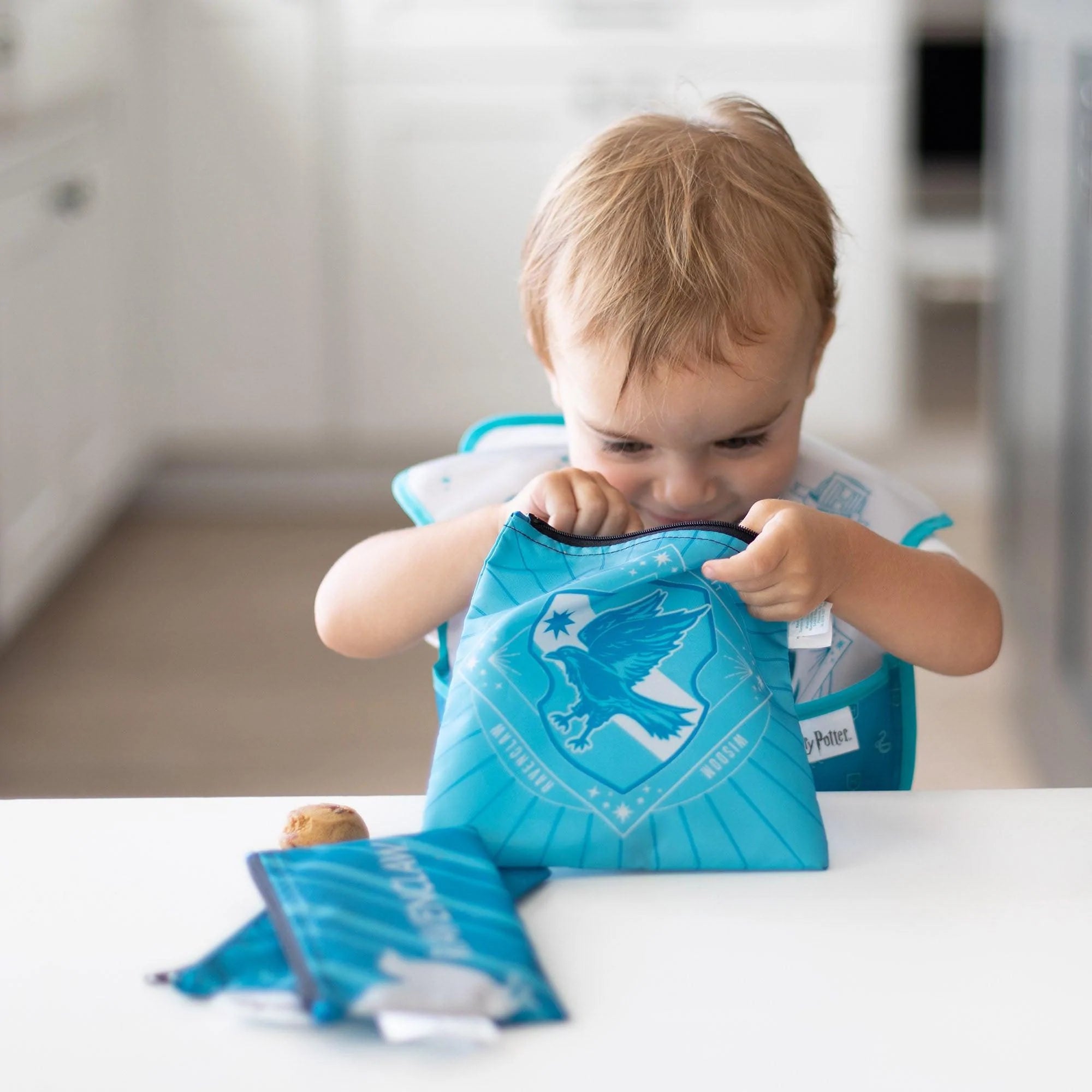 Reusable Snack Bag, 3-Pack: Ravenclaw