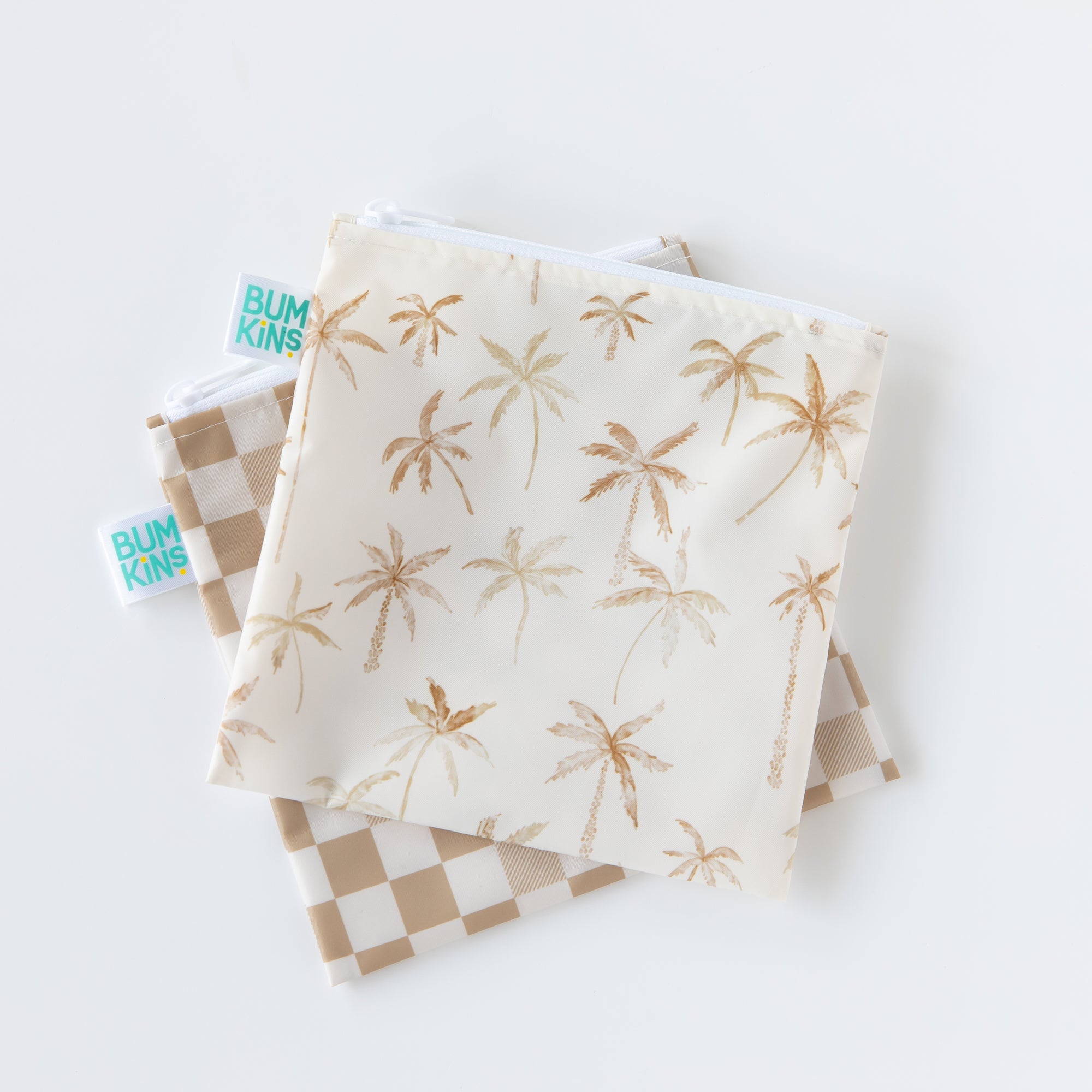 Reusable Snack Bag, Large 2 Pack: Palm Check