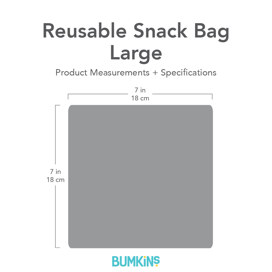 Reusable Snack Bag, Large: Batman