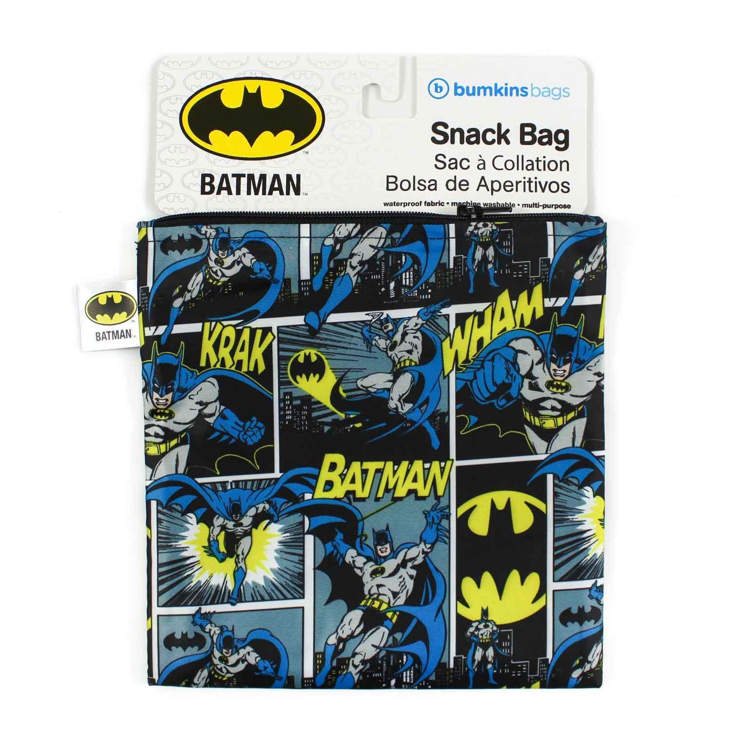 Reusable Snack Bag, Large: Batman