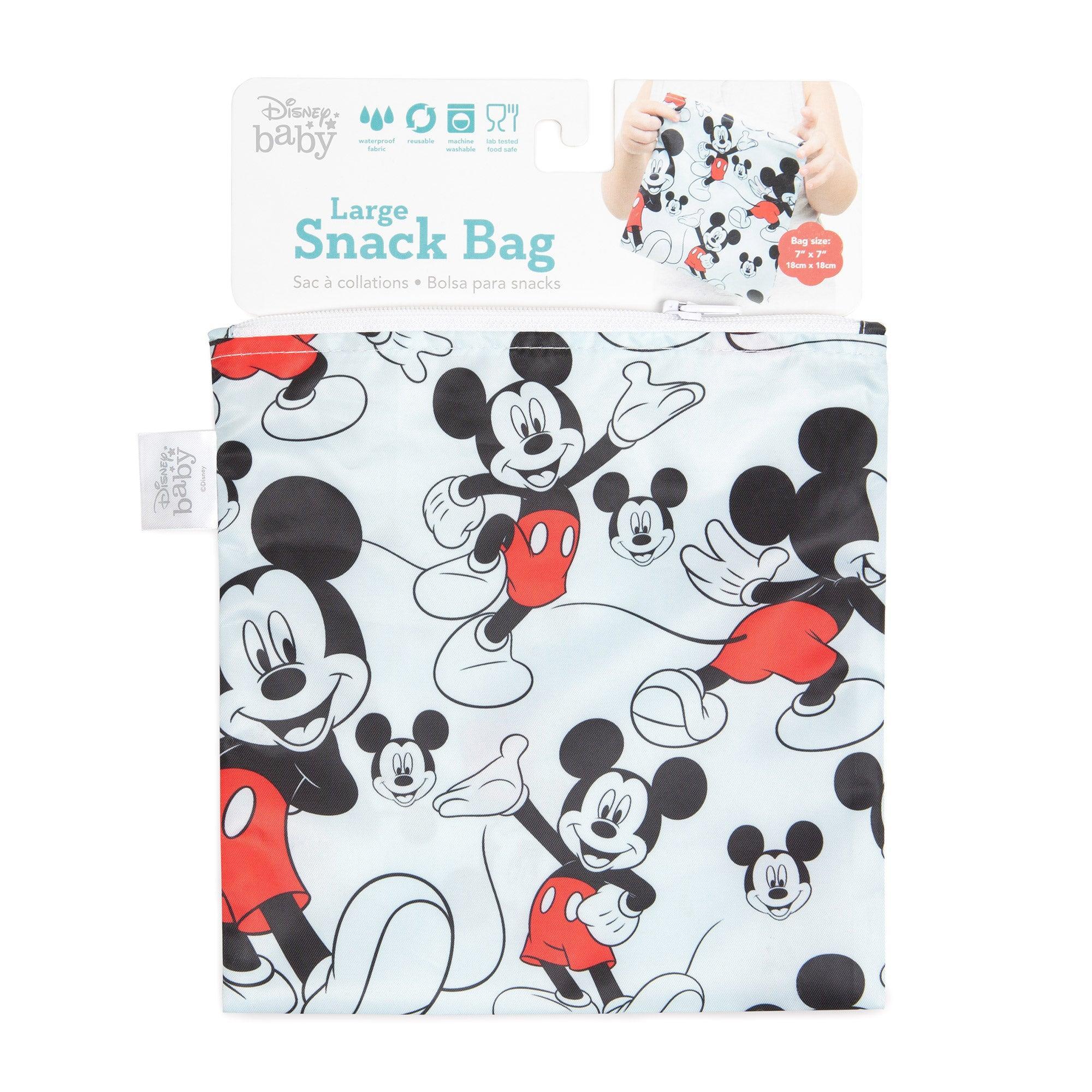 Reusable Snack Bag, Large: Mickey Mouse