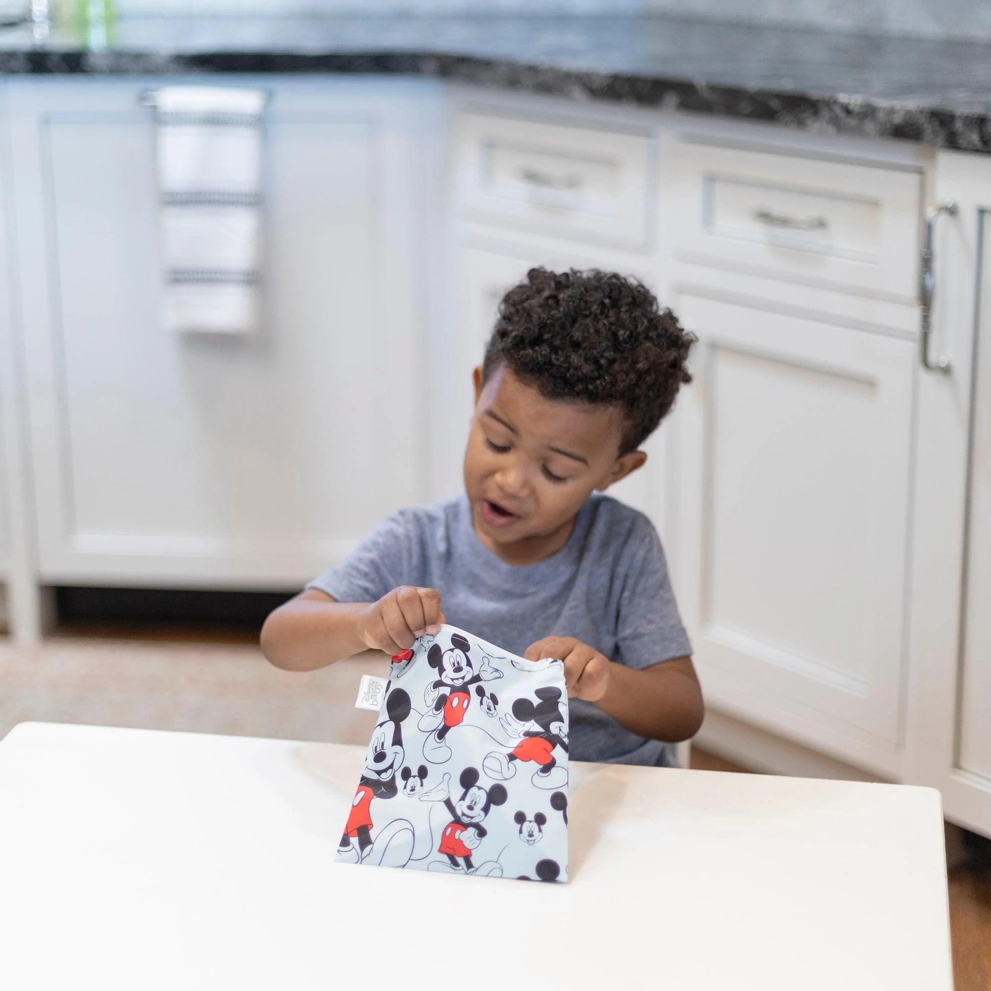 Reusable Snack Bag, Large: Mickey Mouse