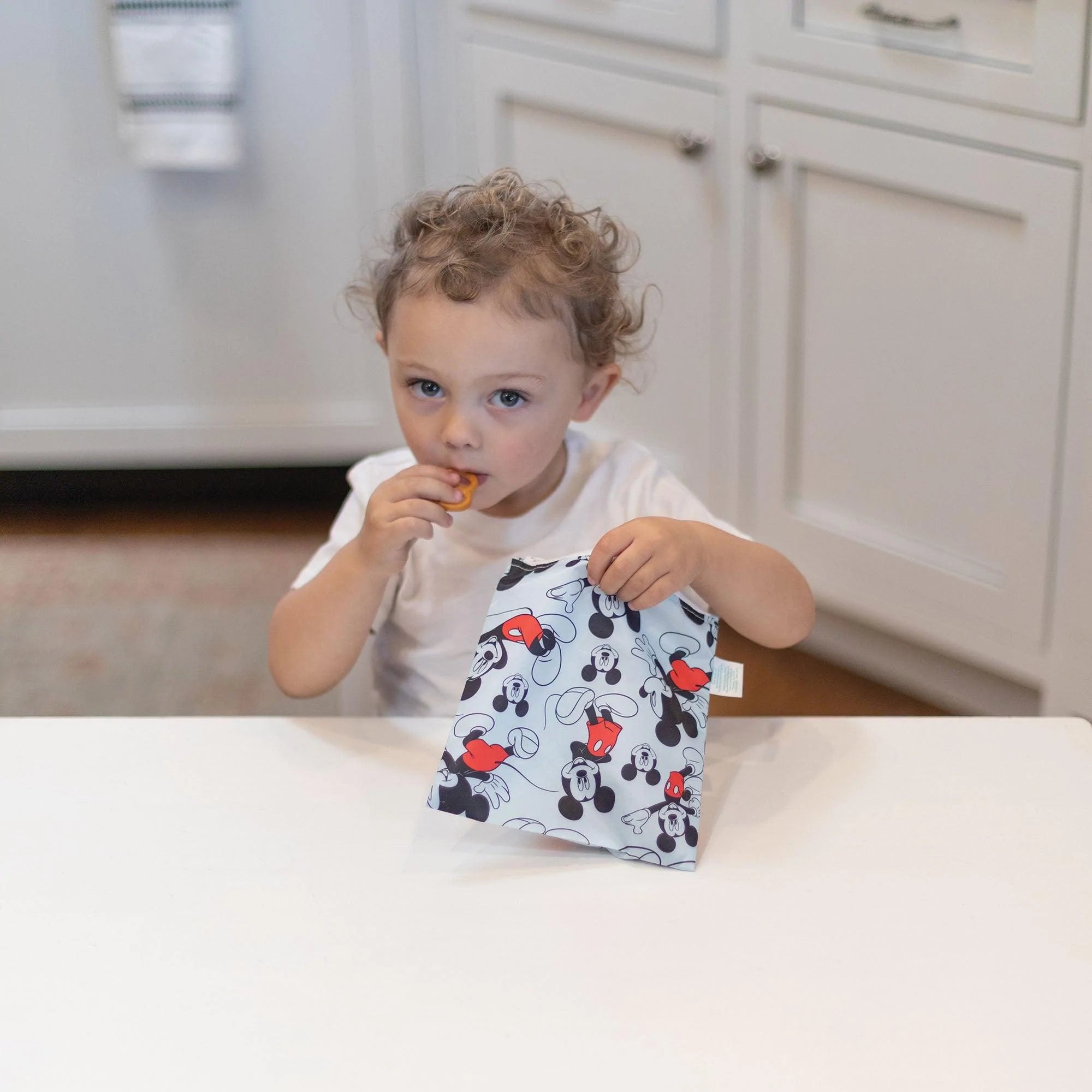 Reusable Snack Bag, Large: Mickey Mouse