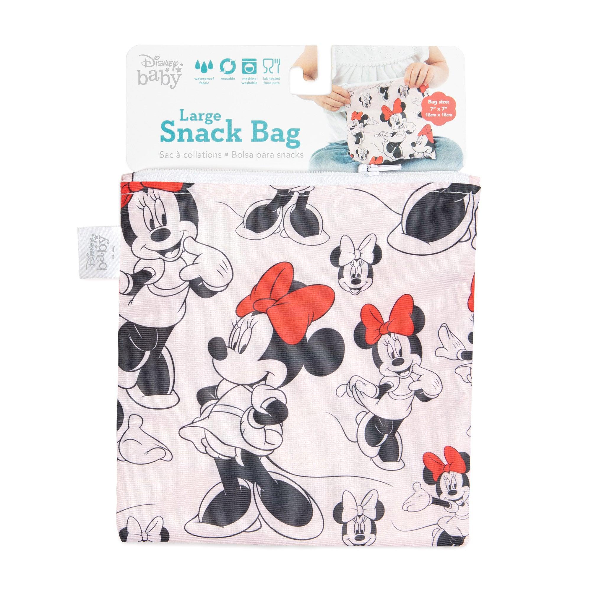 Reusable Snack Bag, Large: Minnie Mouse