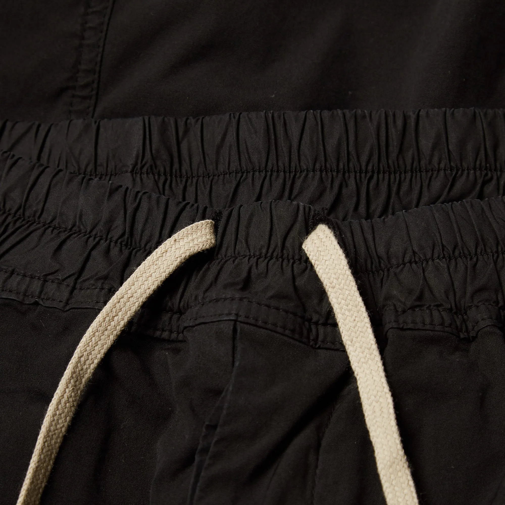 Rick Owens DRKSHDW Drawstring Boxer ShortBlack Twill