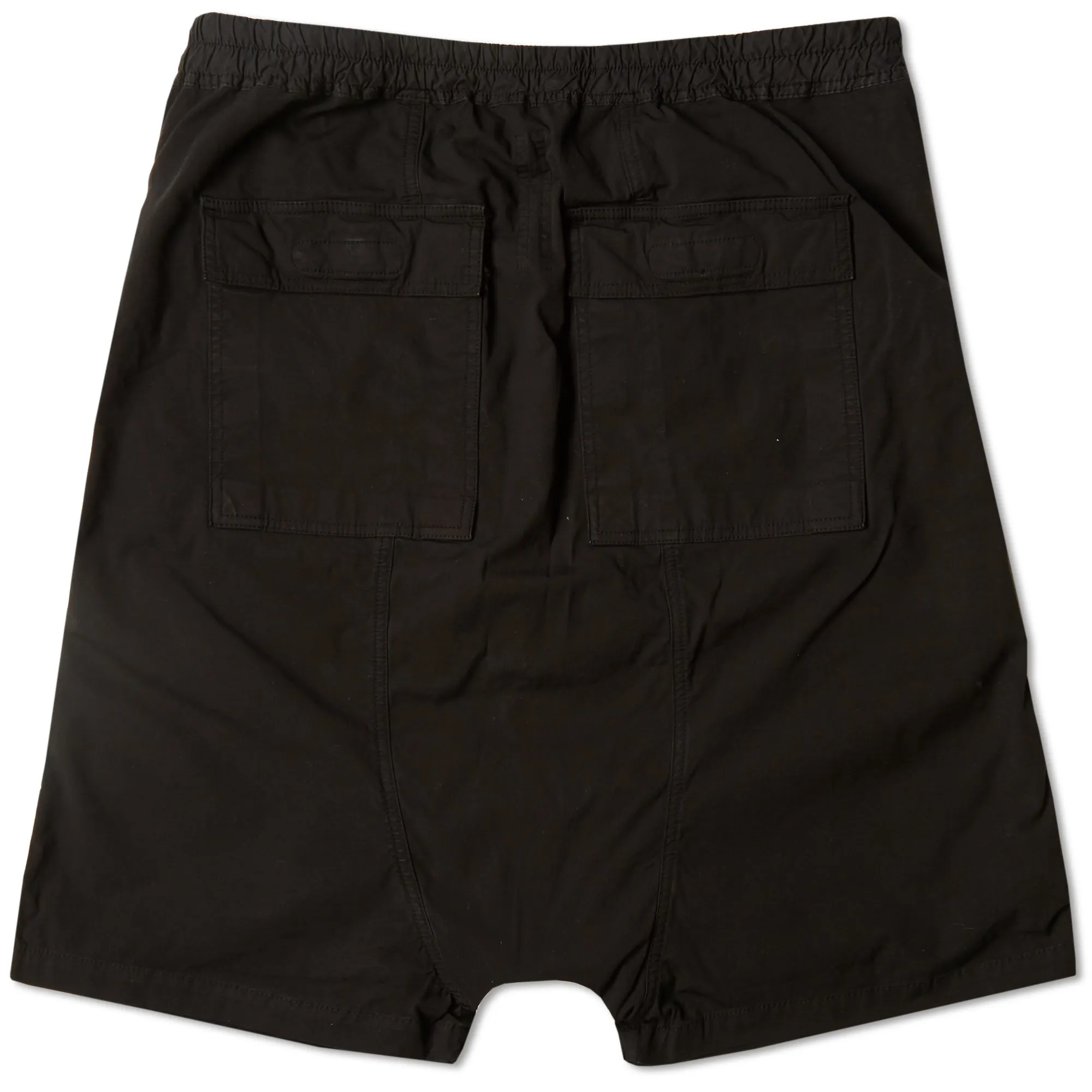 Rick Owens DRKSHDW Drawstring Boxer ShortBlack Twill