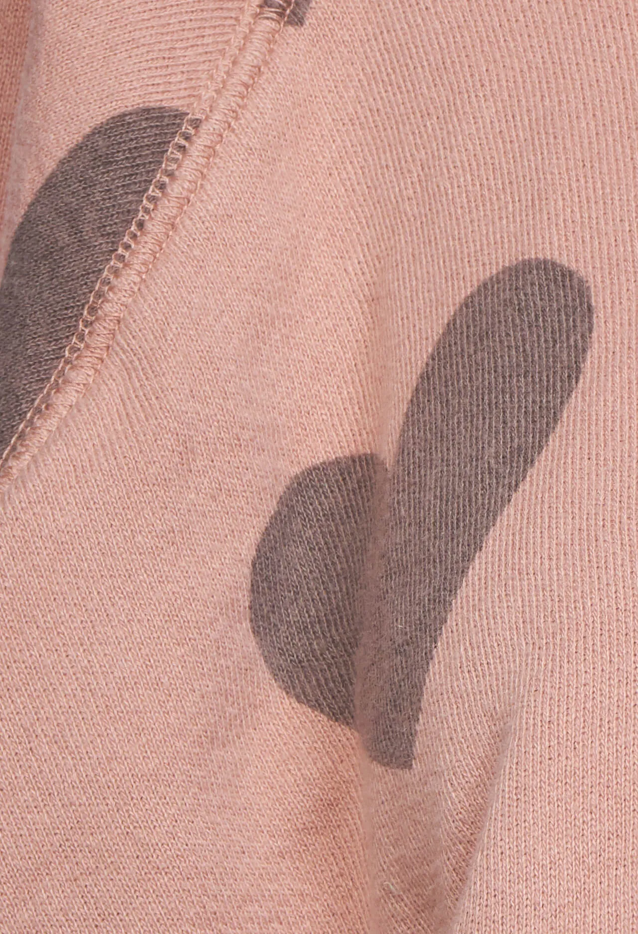 Rory Heart Sweatshirt in Cupid