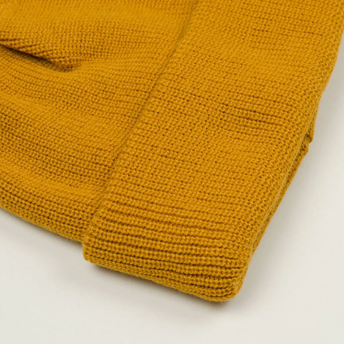 RoToTo - Bulky Watch Cap Beanie - Yellow