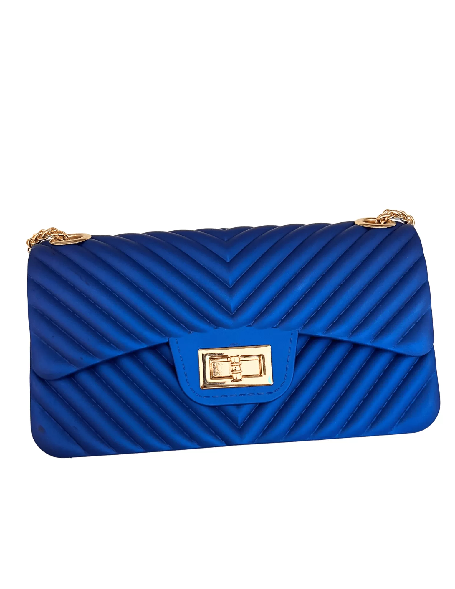 Rubber Chevron Handbags