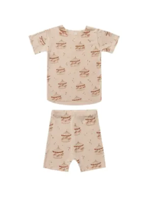 Rylee & Cru Modal Summer PJ Set - Shell