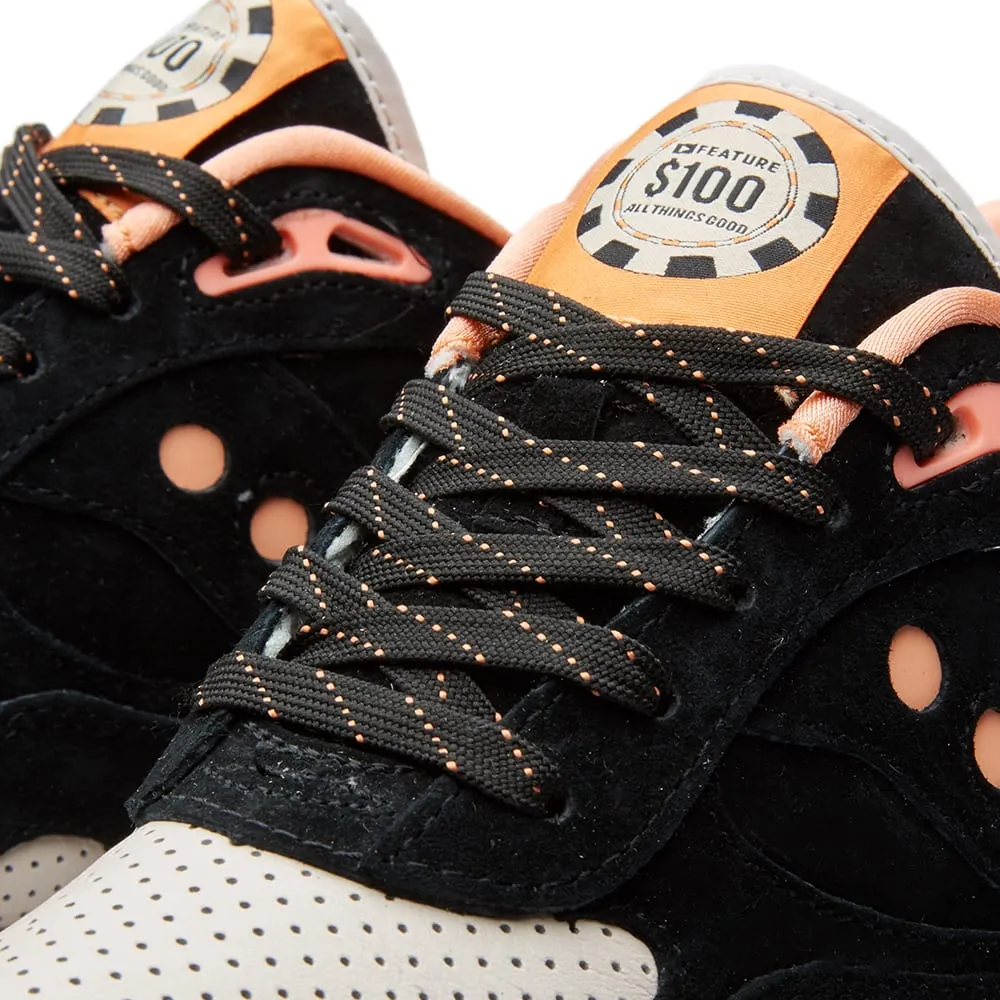 Saucony x Feature G9 Control ‘High Roller’Black & Pink