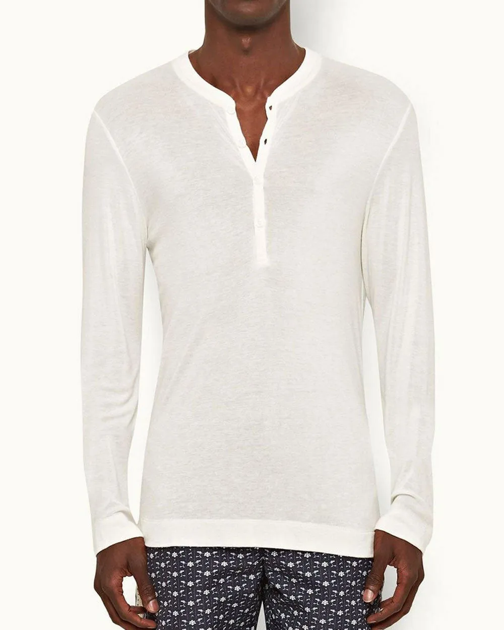 Sea Mist Harrison Cashmere Henley