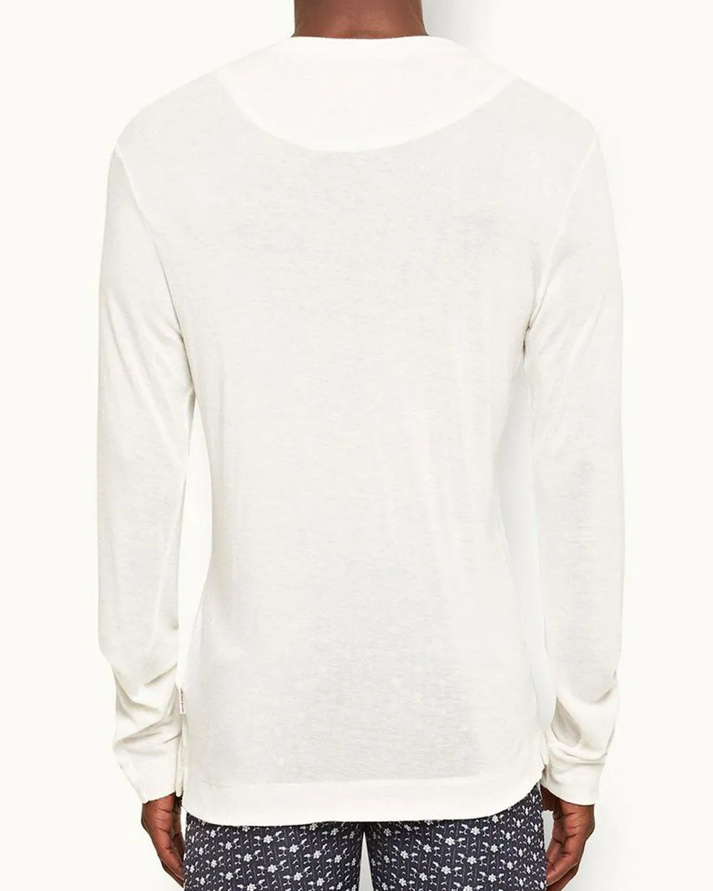 Sea Mist Harrison Cashmere Henley