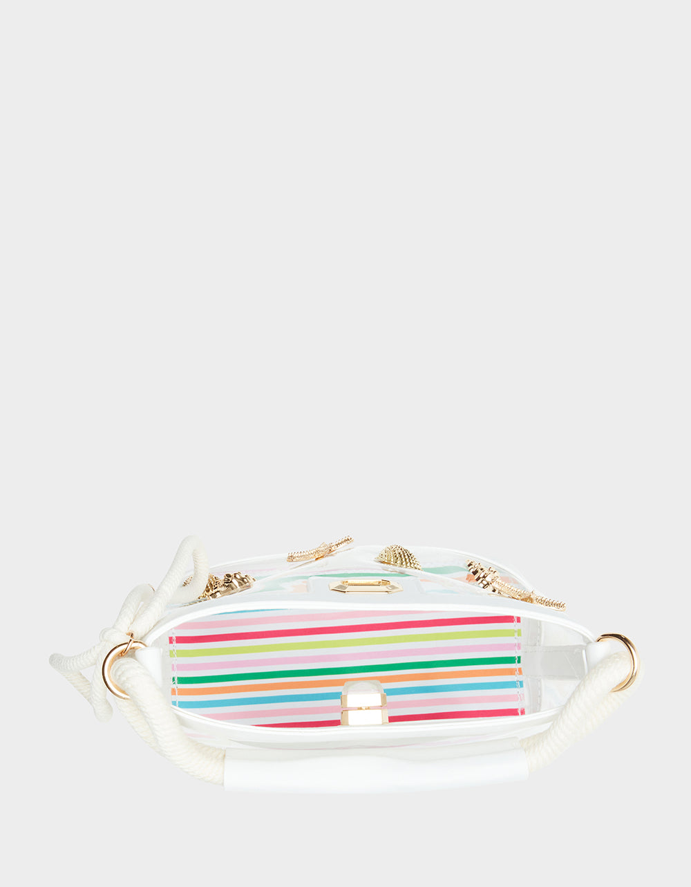 SEAS THE DAY BUCKET BAG WHITE