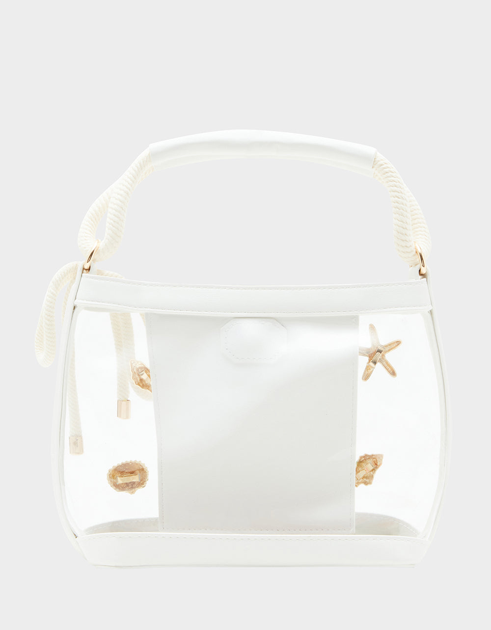 SEAS THE DAY BUCKET BAG WHITE