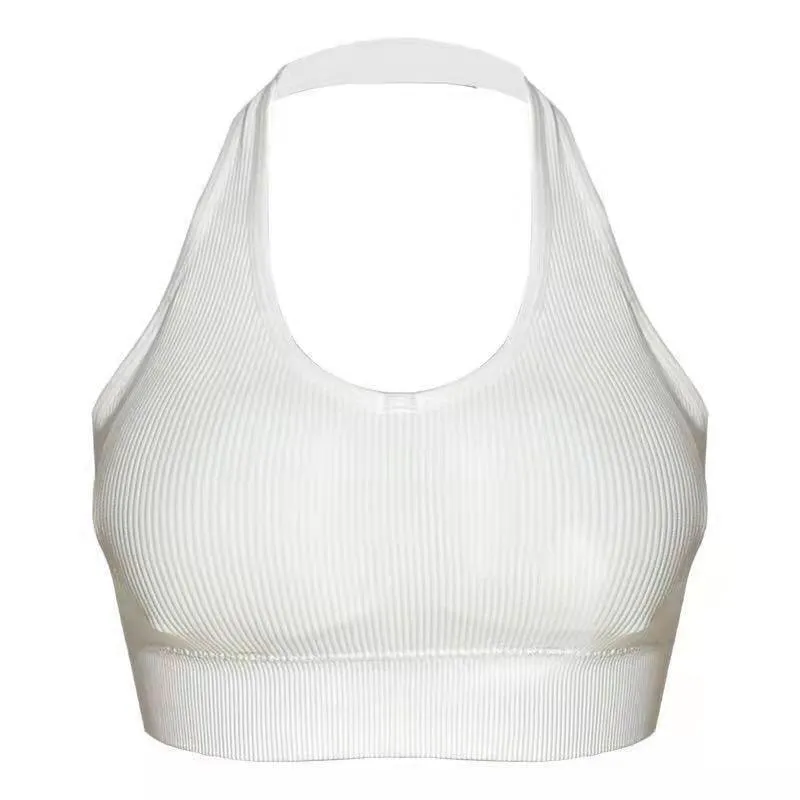 Sexy Halter Backless Bra Camisole for Women's Sports and Lingerie