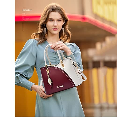 SiMYEER Purses and Handbags Top Handle Satchel Shoulder Bags Messenger Tote Bag for Ladies