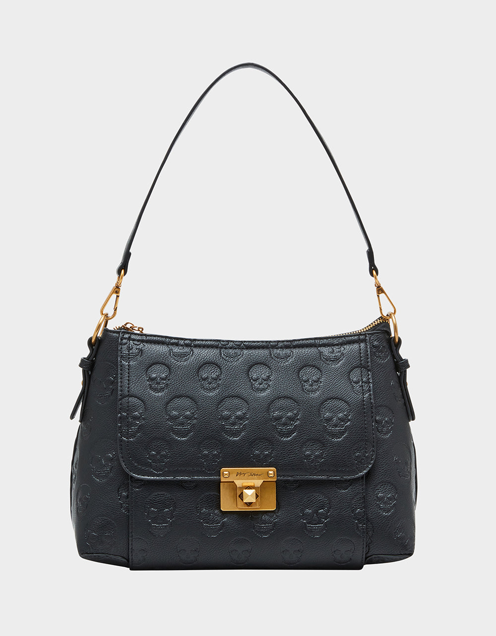 SKULL BOSS SATCHEL BLACK