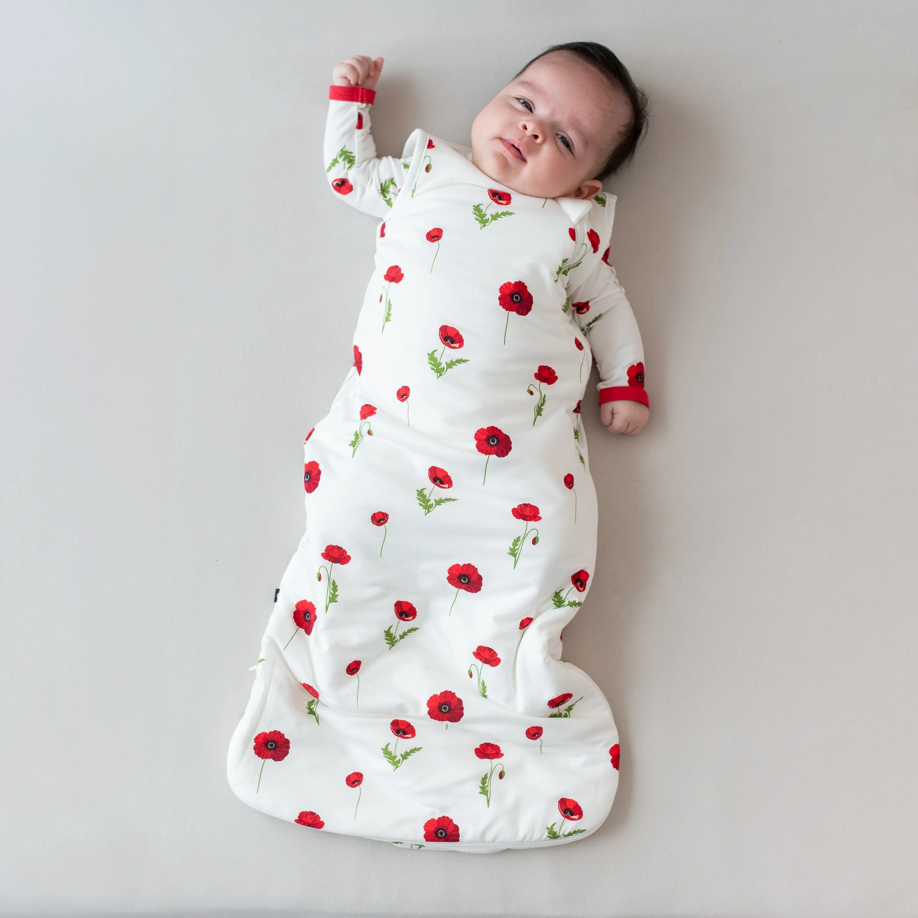 Sleep Bag in Cloud Poppies 1.0