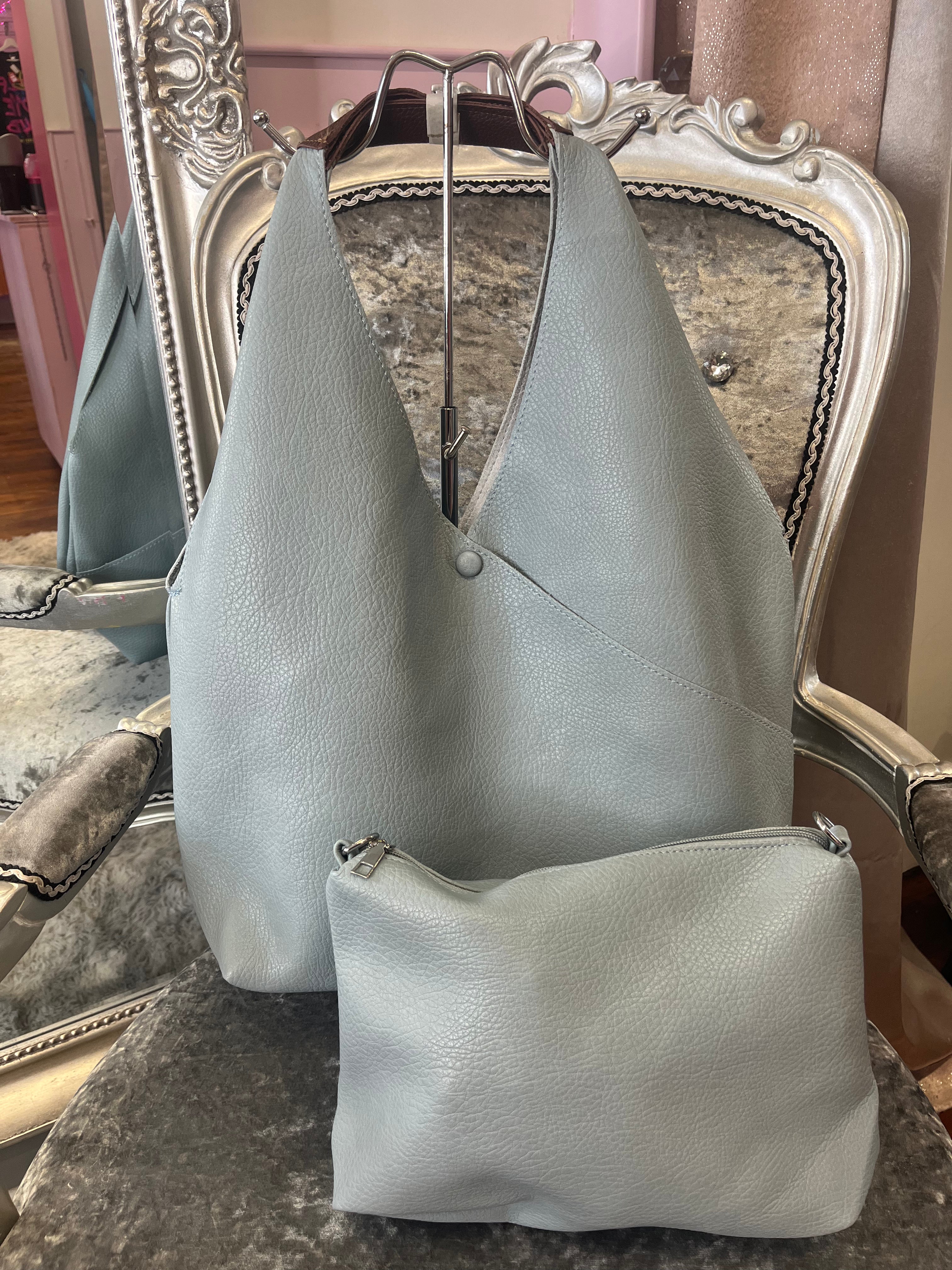 Slouchy Bag in a Bag > Powder Blue