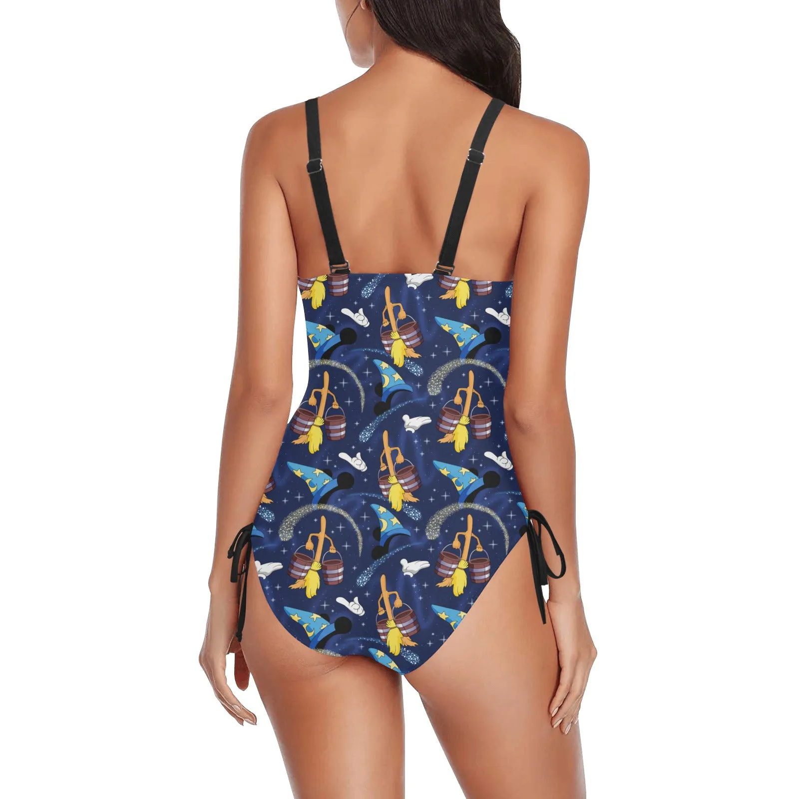 Sorcerer Drawstring Side Women's One-Piece Swimsuit