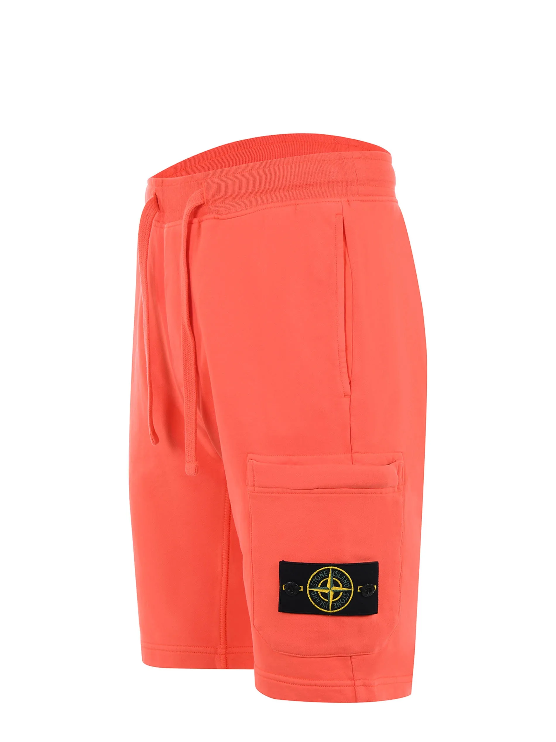 Stone Island Logo Patch Drawstring Shorts