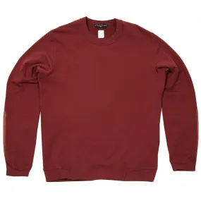 Stone Island Shadow Project Garment Dyed Fleece CrewBordeaux