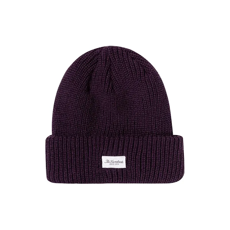 [T21F106029DPUR] Crisp Beanie Deep Purple