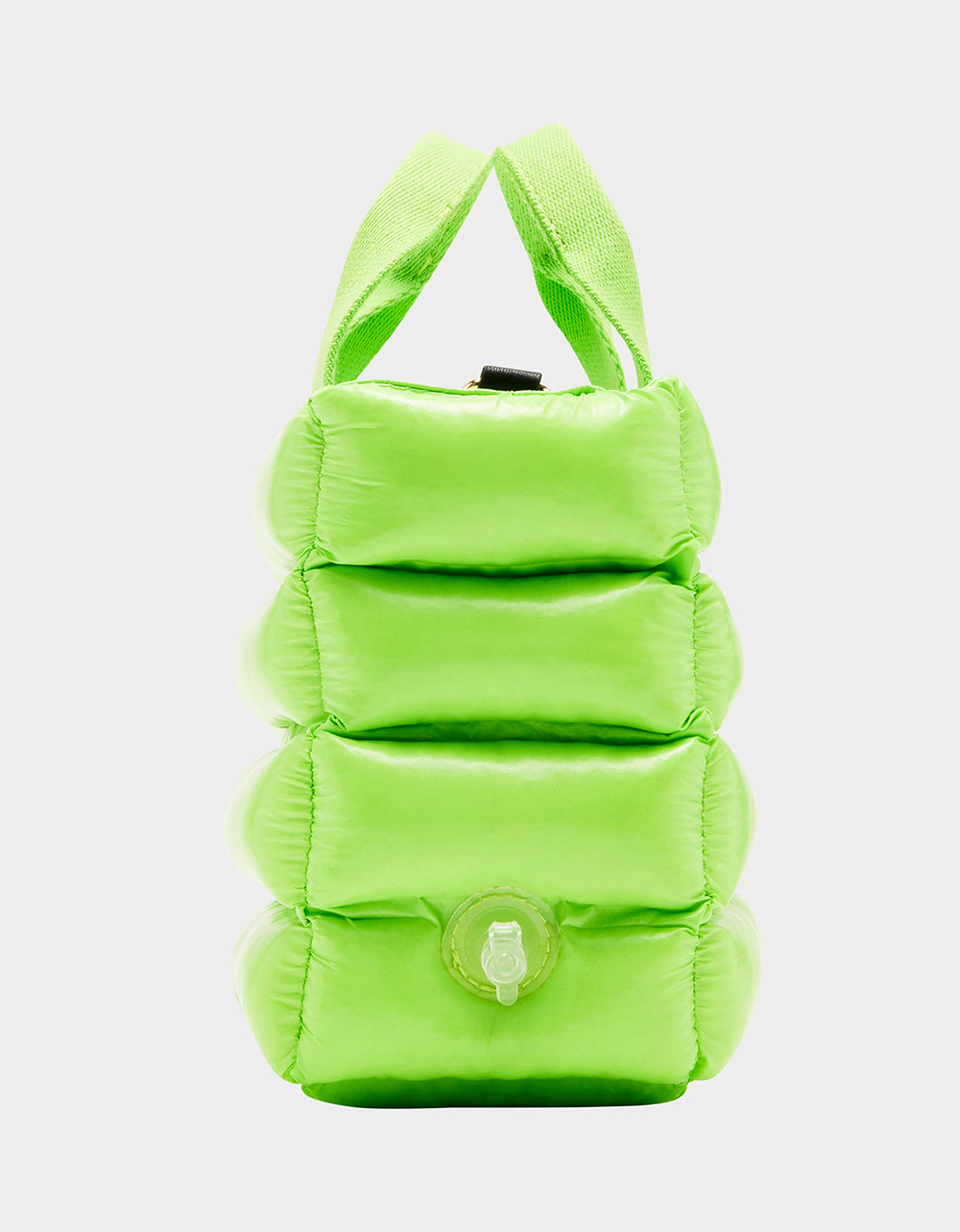 THAR SHE BLOWS WET NYLON MINI TOTE CITRON