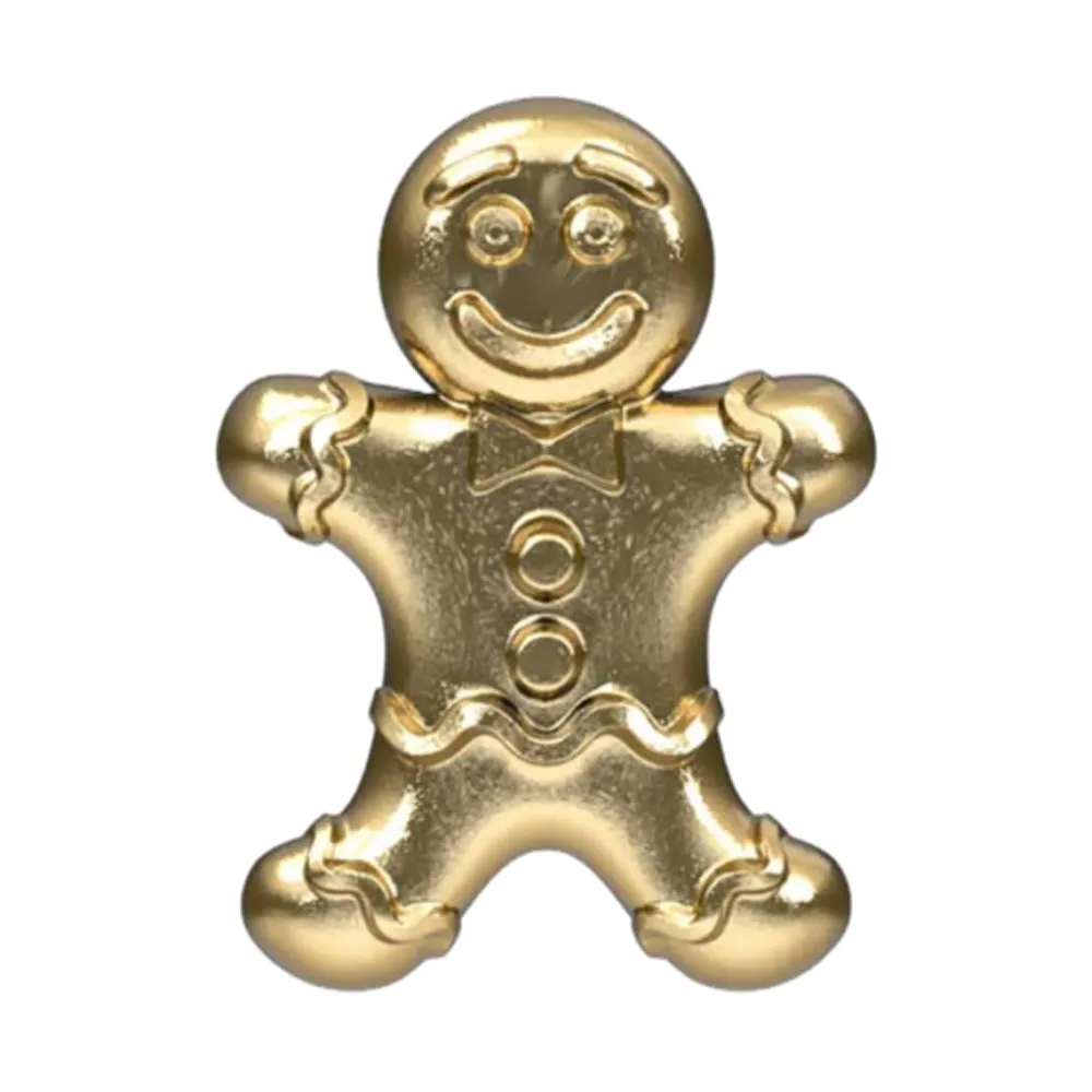 threadless: Gingerbread Man End in Gold