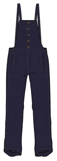 Tiaga Cord Dungarees - Deep Navy