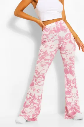 Tonal Tie Dye Jersey Flares