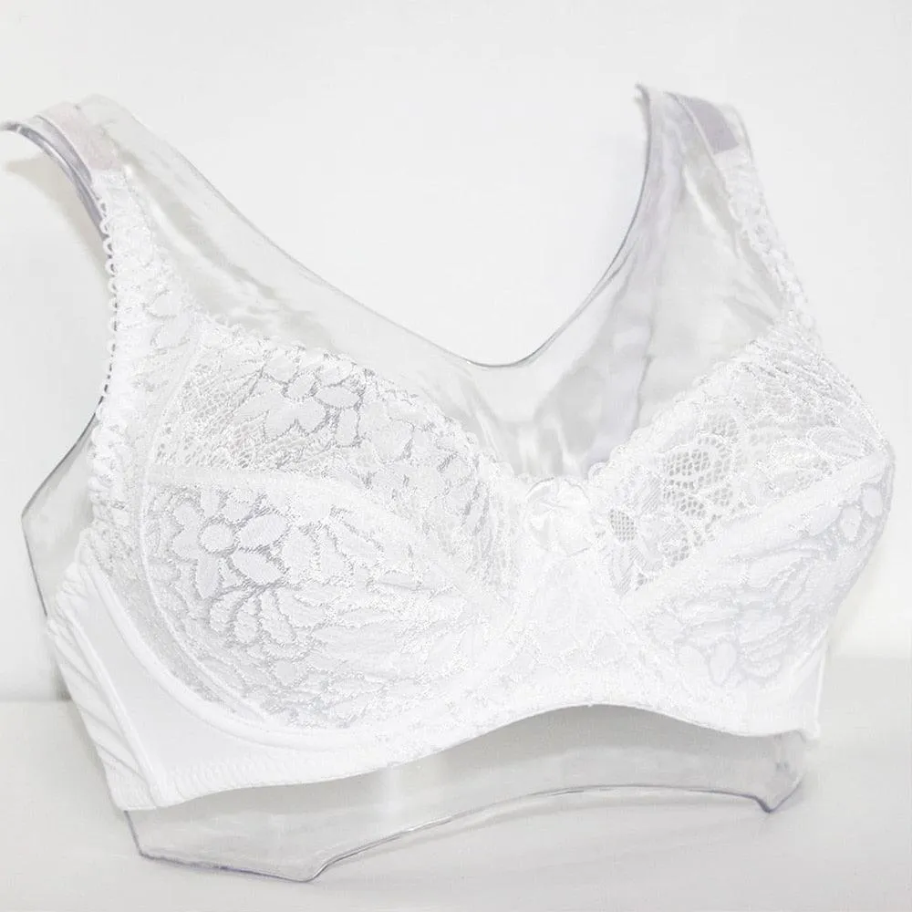 Ultra-Thin Lace Bras in Plus Sizes B to F Cup