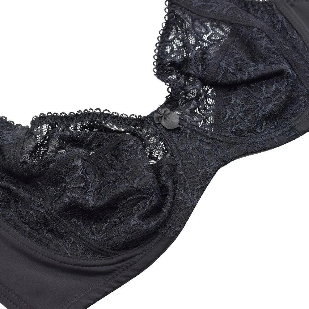 Ultra-Thin Lace Bras in Plus Sizes B to F Cup