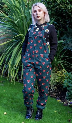 Unisex Fox Dungarees