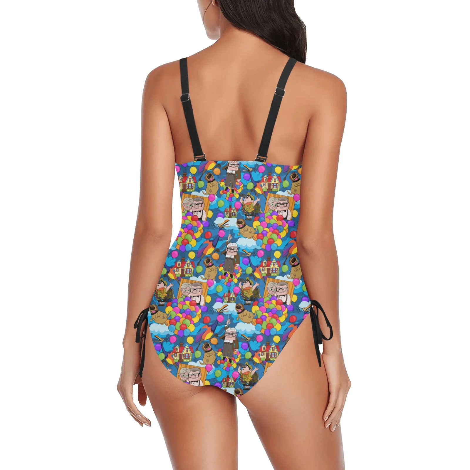 Up Favorites Drawstring Side Women's One-Piece Swimsuit