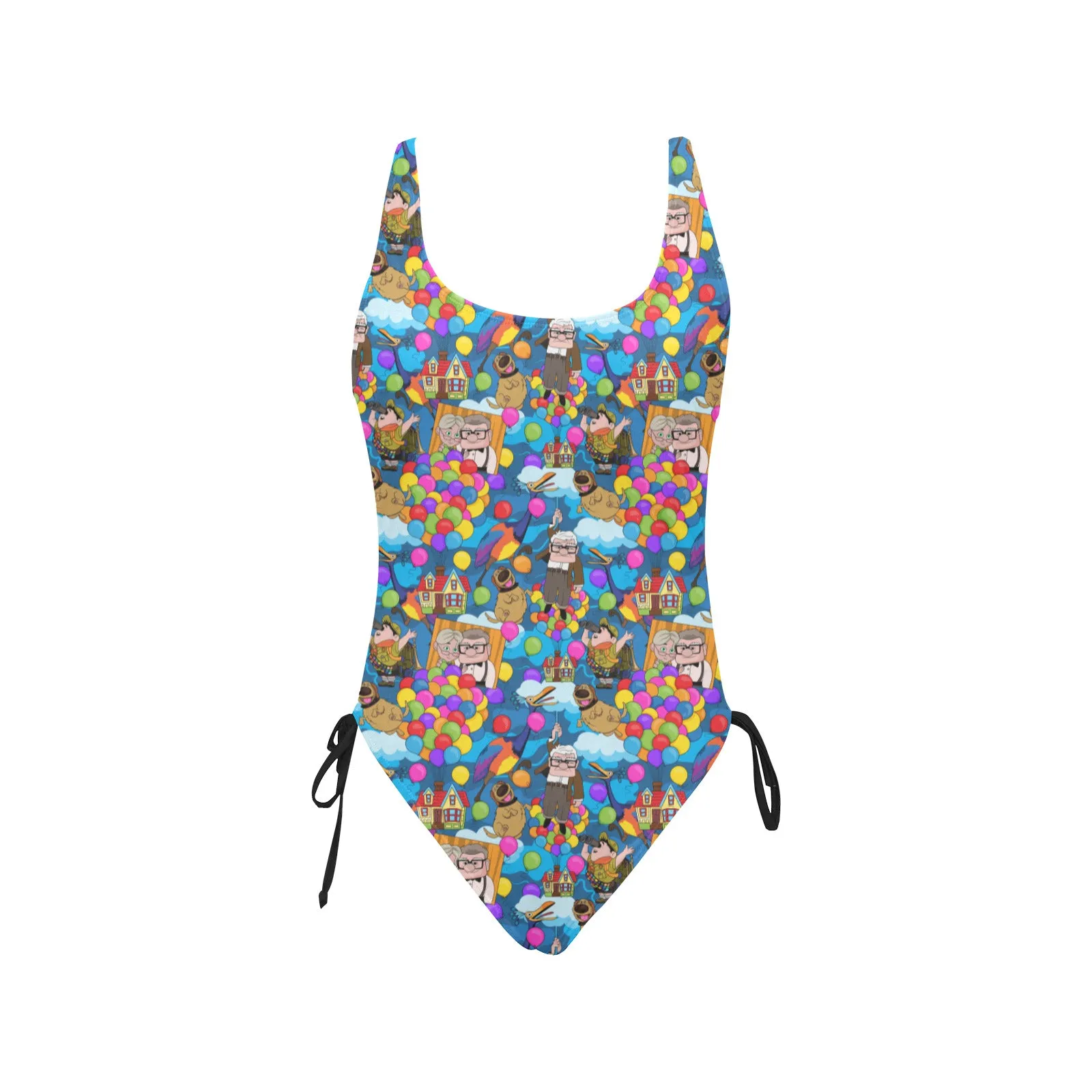 Up Favorites Drawstring Side Women's One-Piece Swimsuit