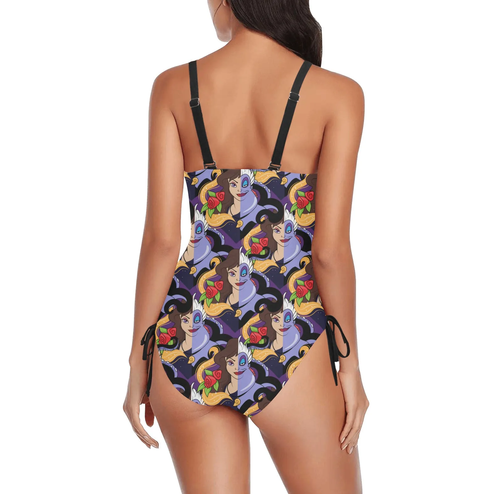 Ursula Drawstring Side Women's One-Piece Swimsuit