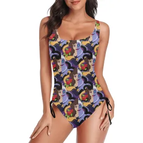 Ursula Drawstring Side Women's One-Piece Swimsuit