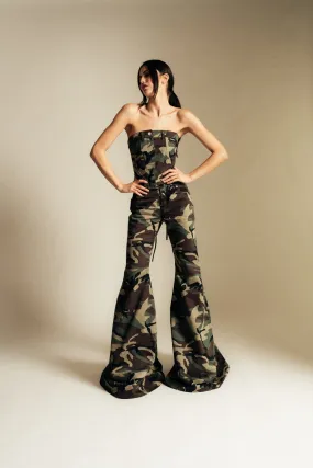 VETEMENTS | CAMO EXTREME FLARE PANTS